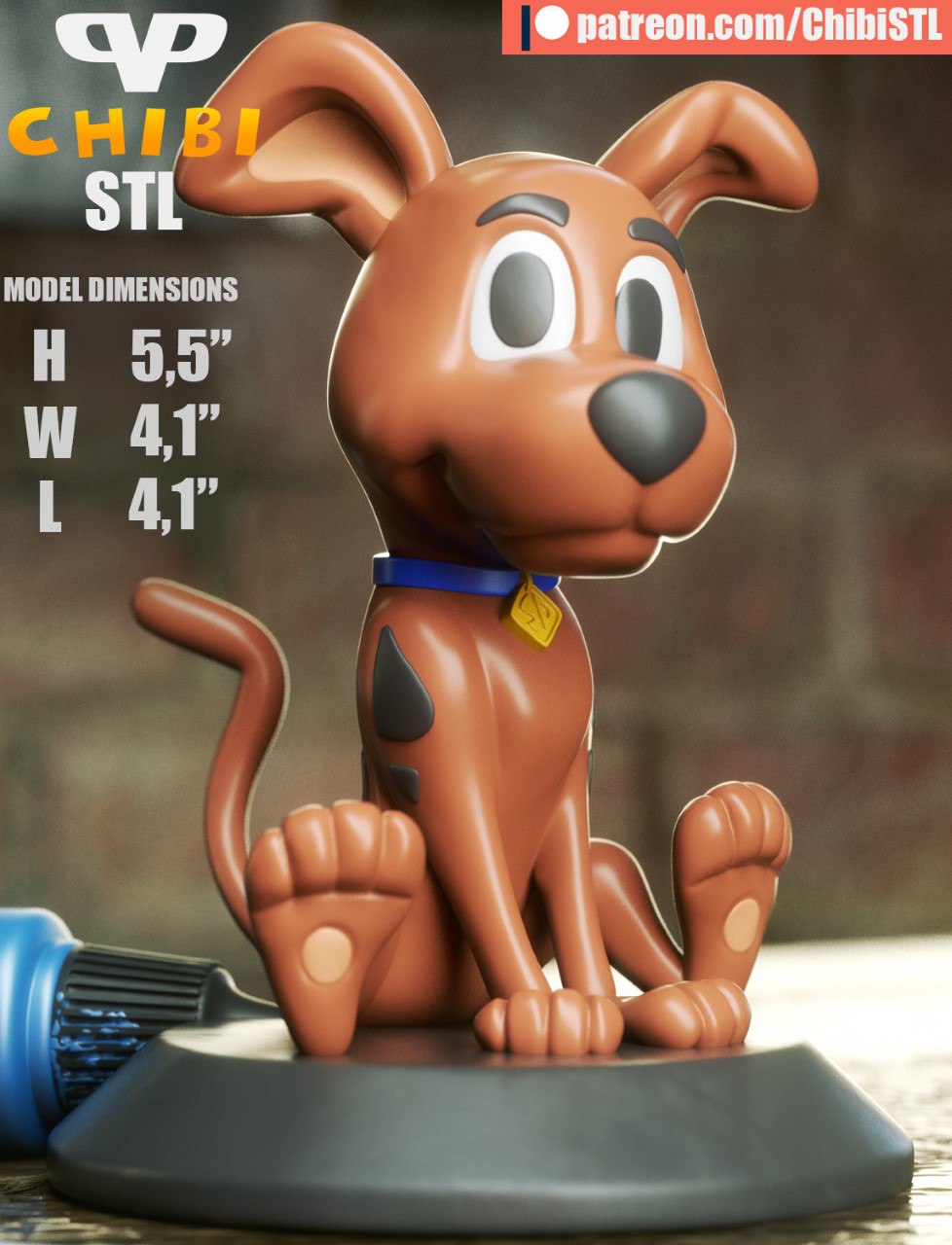 3DXM - Scooby Doo Chibi