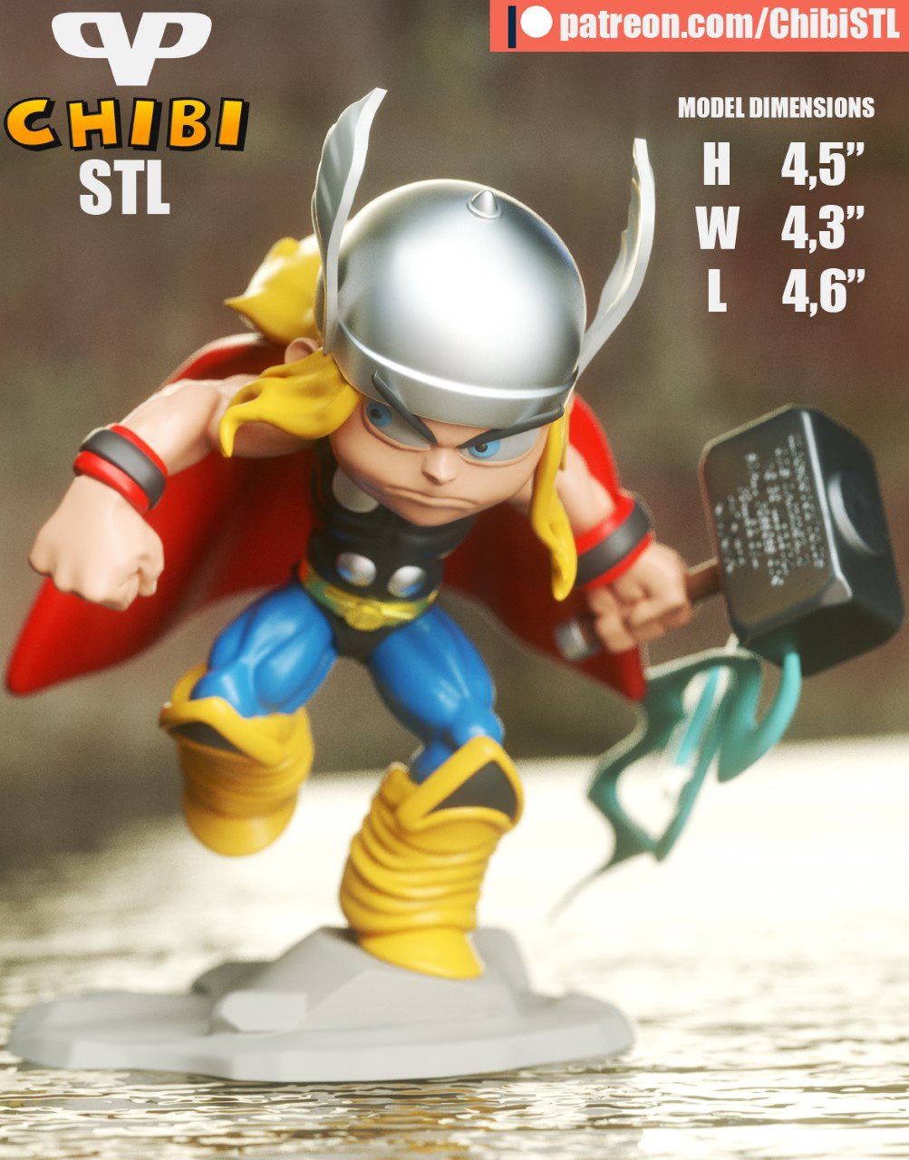 3DXM - Thor Chibi