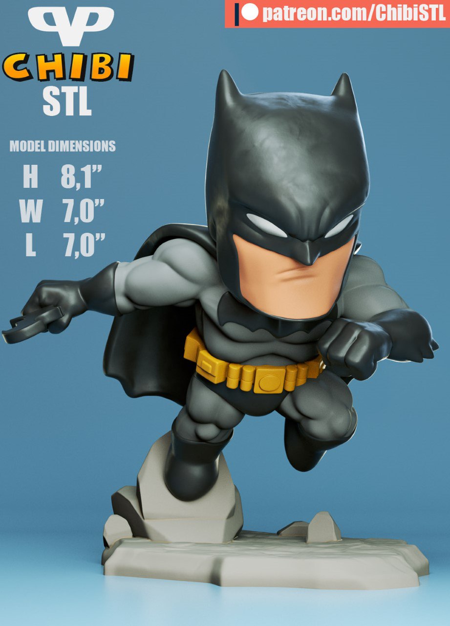 3DXM - Batman Chibi