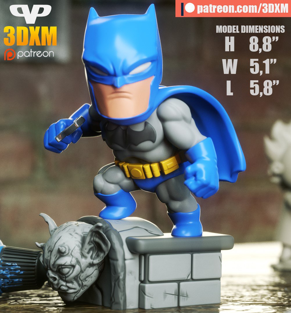 3DXM - Batman Hush Chibi