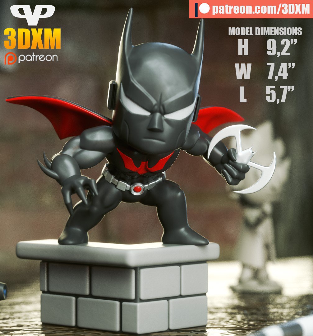 Batman Beyond Chibi