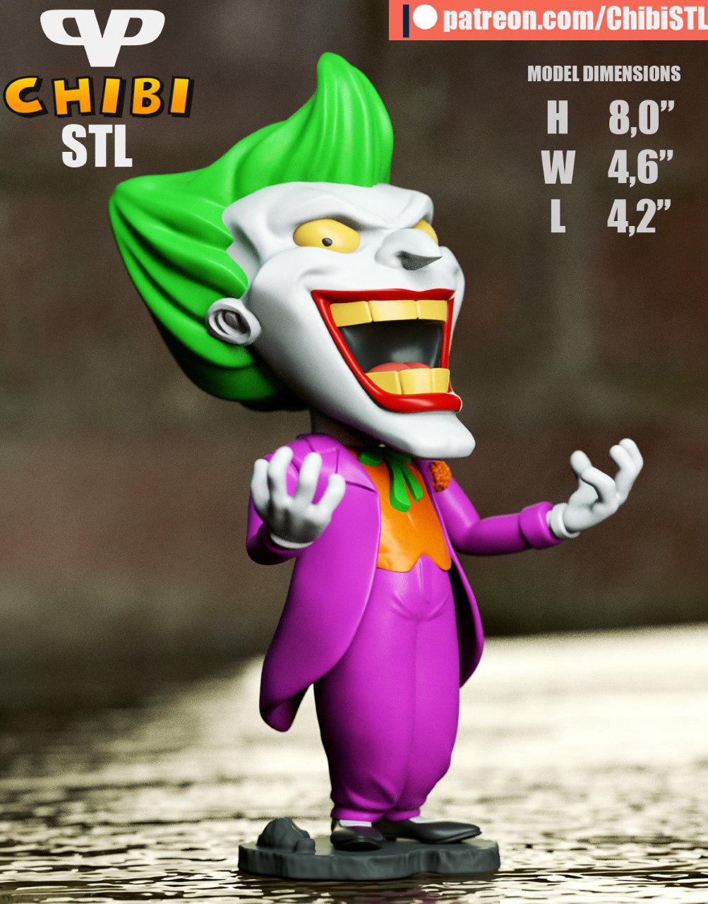 3DXM - Joker Chibi