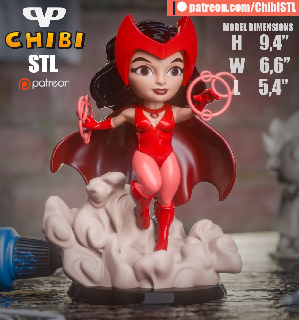 Scarlet Witch Chibi