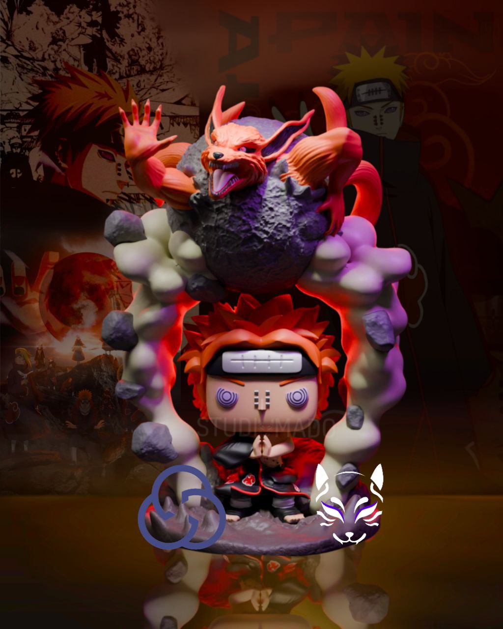 StudioMado Pain Funko T Me MOXOMOR Aka
