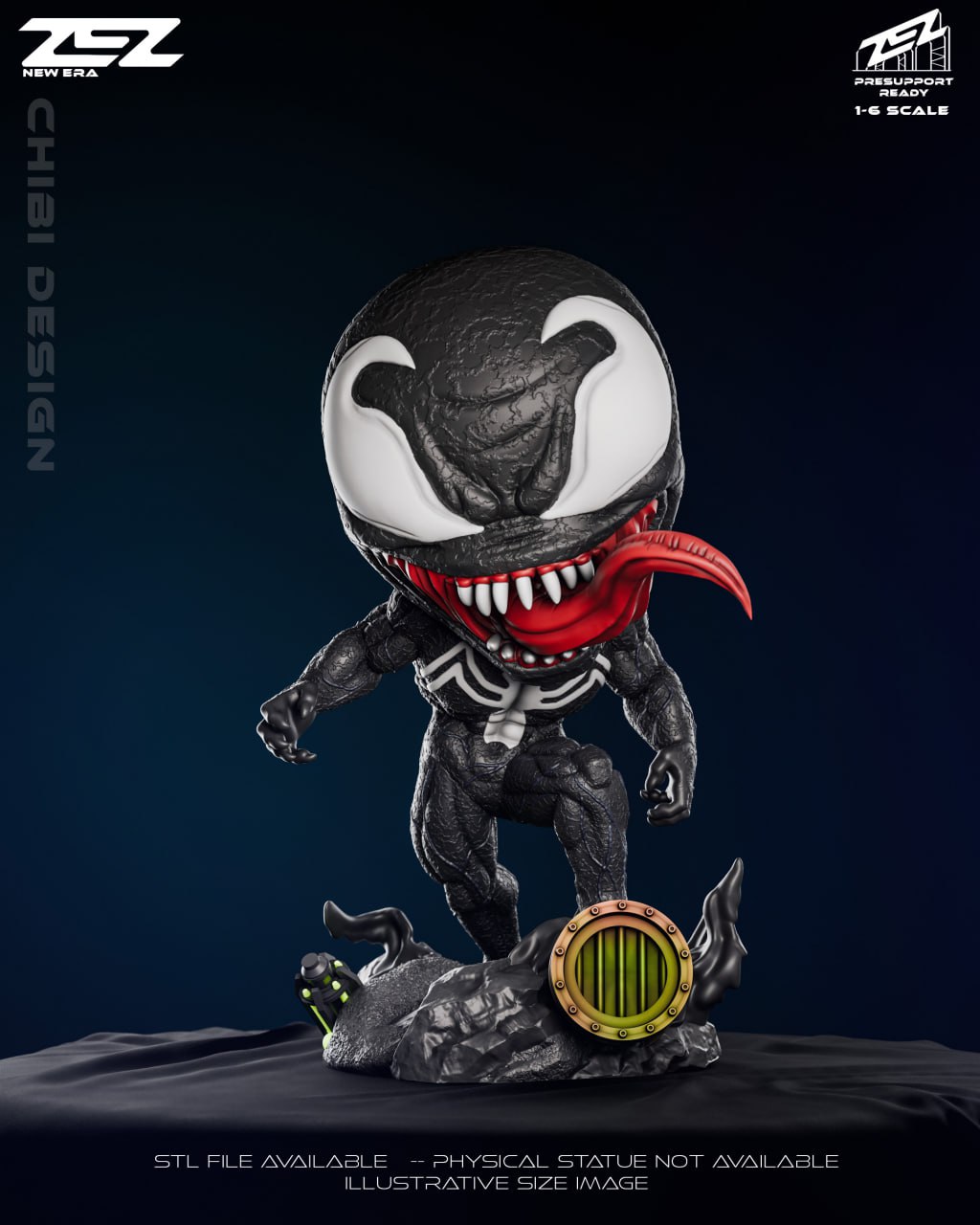 ZEZ Studio - Venom Chibi T Me MOXOMOR Aka