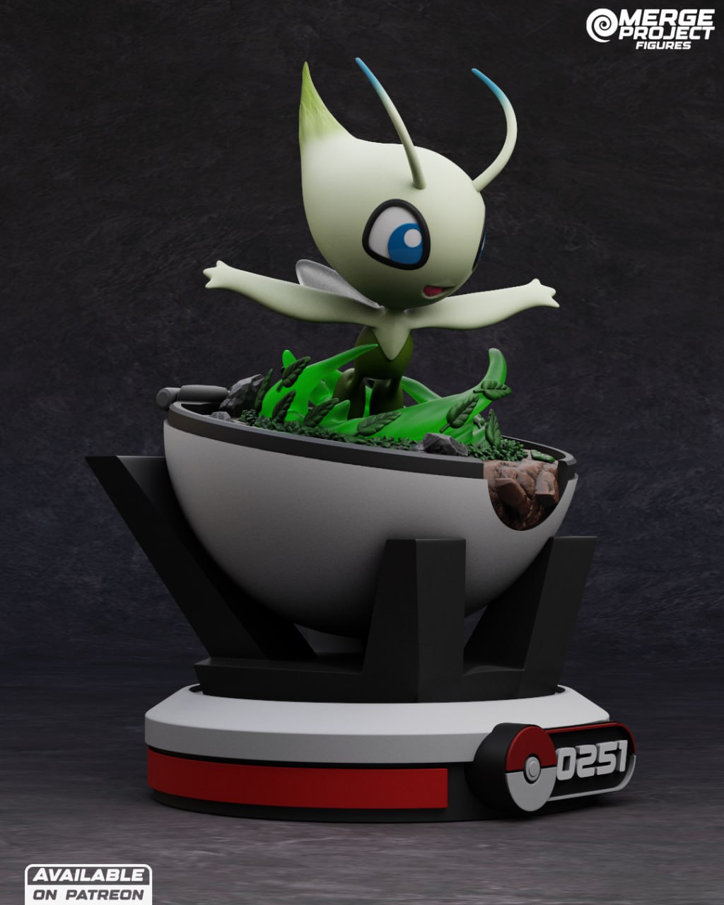 Merge Project - Figures Celebi T Me MOXOMOR Aka