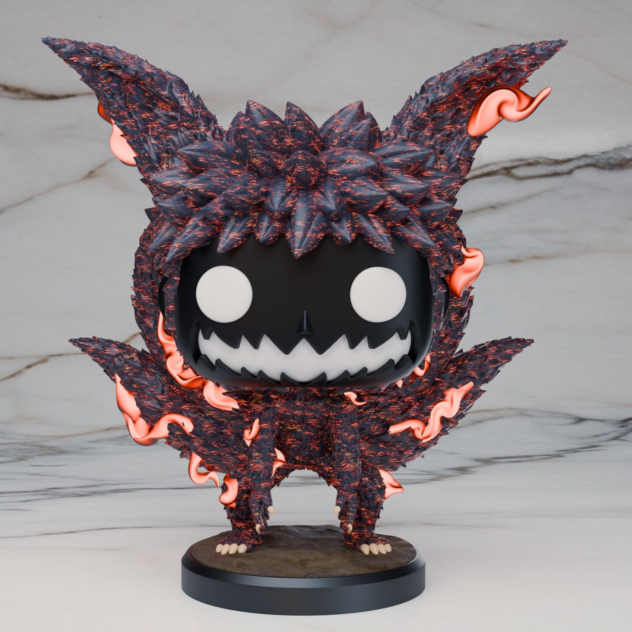 Naruto - Kyuubi 4 Tails - Chibi Land Figures