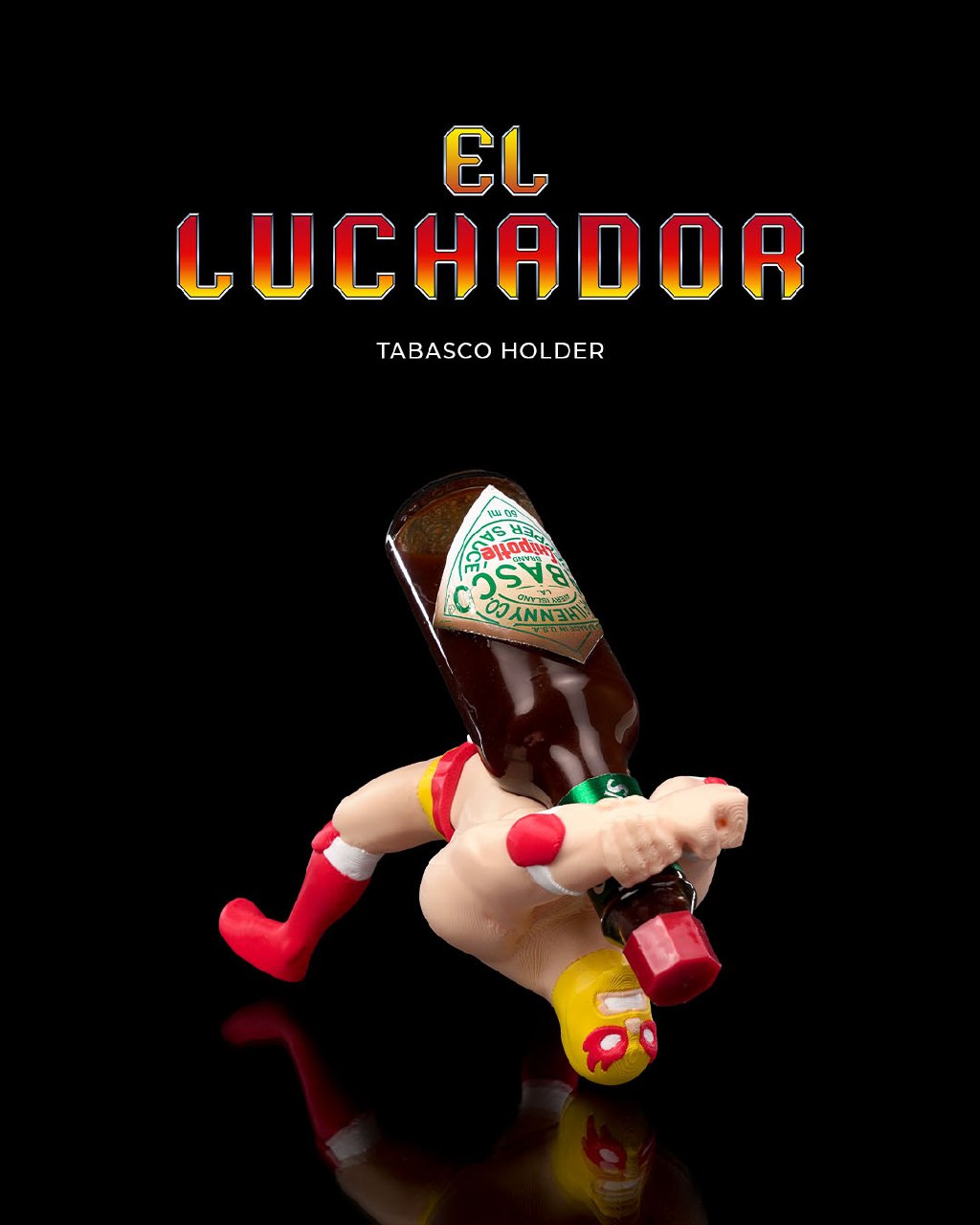 El Luchador Tabasco Holder 9d4e8123b1