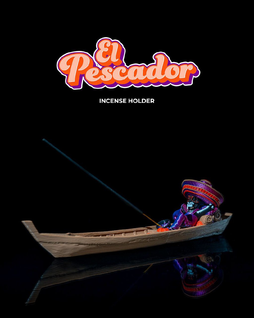 El Pescador Incense Holder 7d7697a3ed