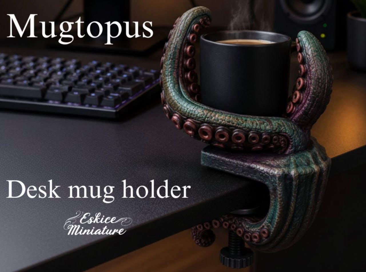 MUGTOPUS – DESK MUG HOLDER, Something Simple