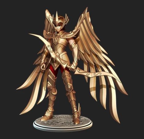 Saint Seiya Aiolos Sagittarius Stl