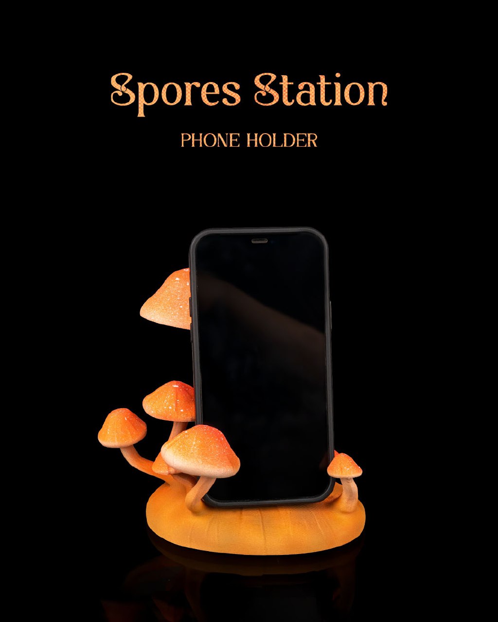 Spores Station Phone Holder 58b8817583