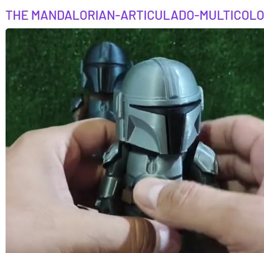 DIN DJARIN-ARTICULADO-MULTICOLOR