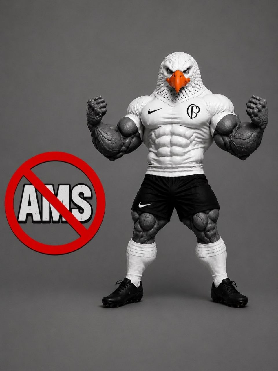 VIPо3Dlab Mascote Do Corinthians Multi Partes
