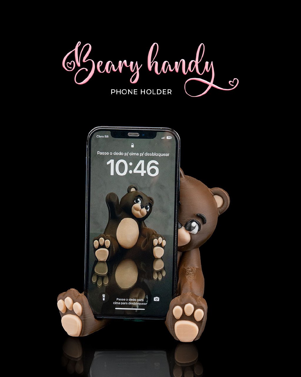 05 Beary Handy Phone Holder F2a37c1dbb