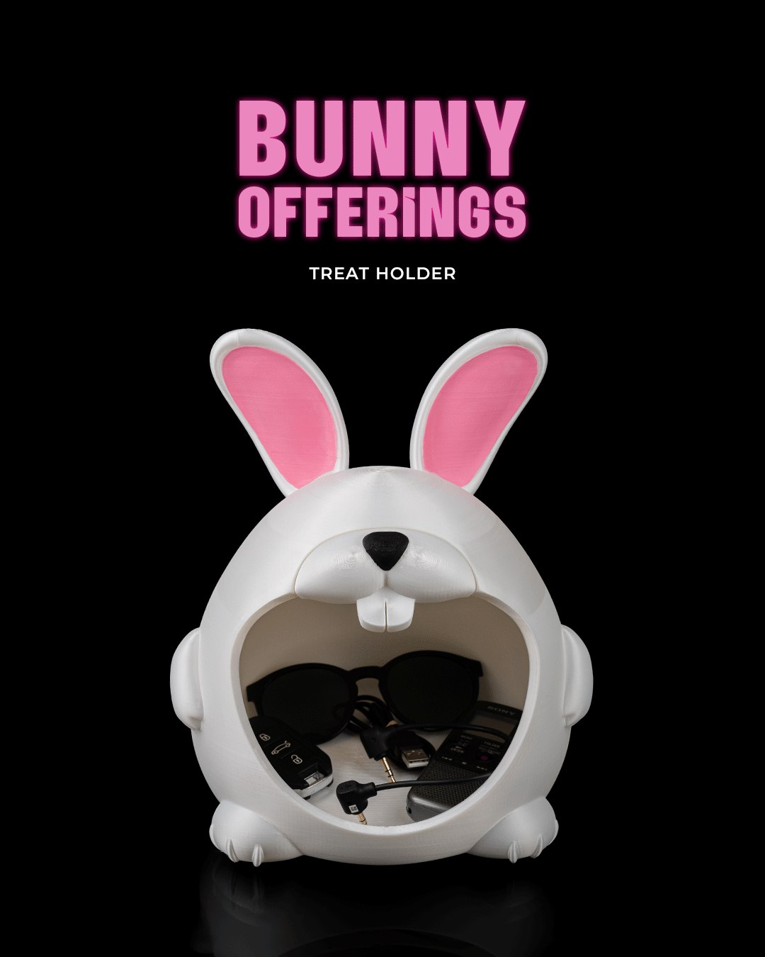 Bunny Offerings Treat Holder 1ba8f5b4ed