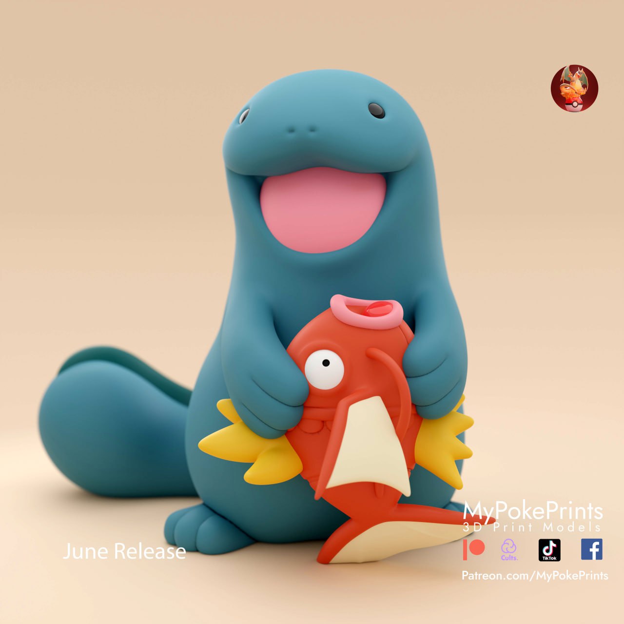 Quagsire And Magikarp