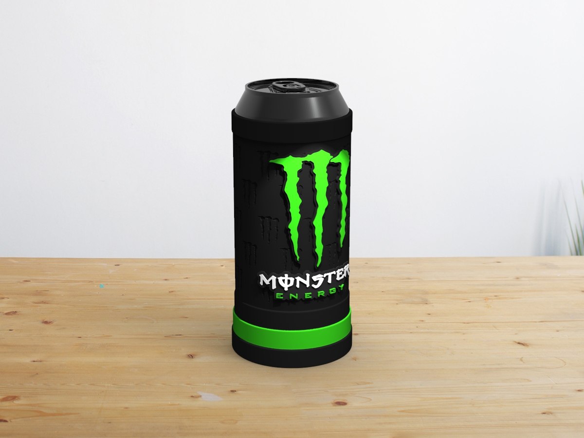 R3D - Porta Latas Monster