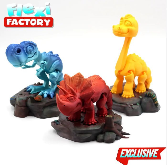 CUTE FLEXI PRINT-IN-PLACE CROCODILE
