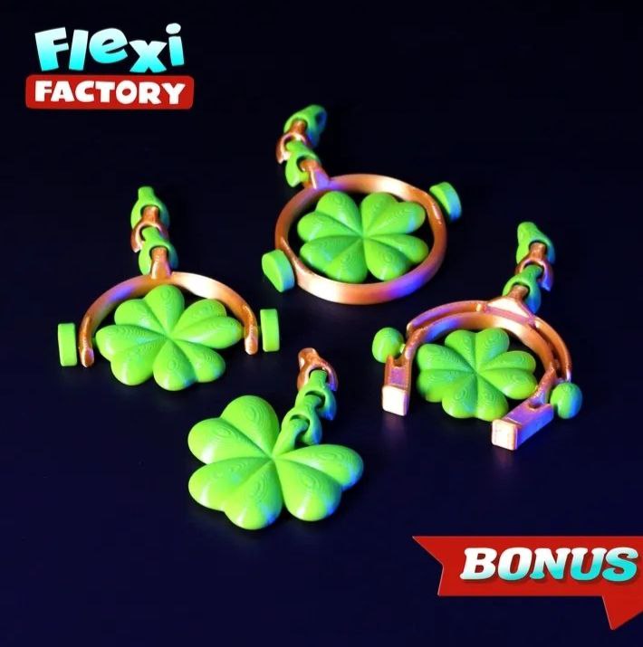 Flexi - Print In Place - Knight