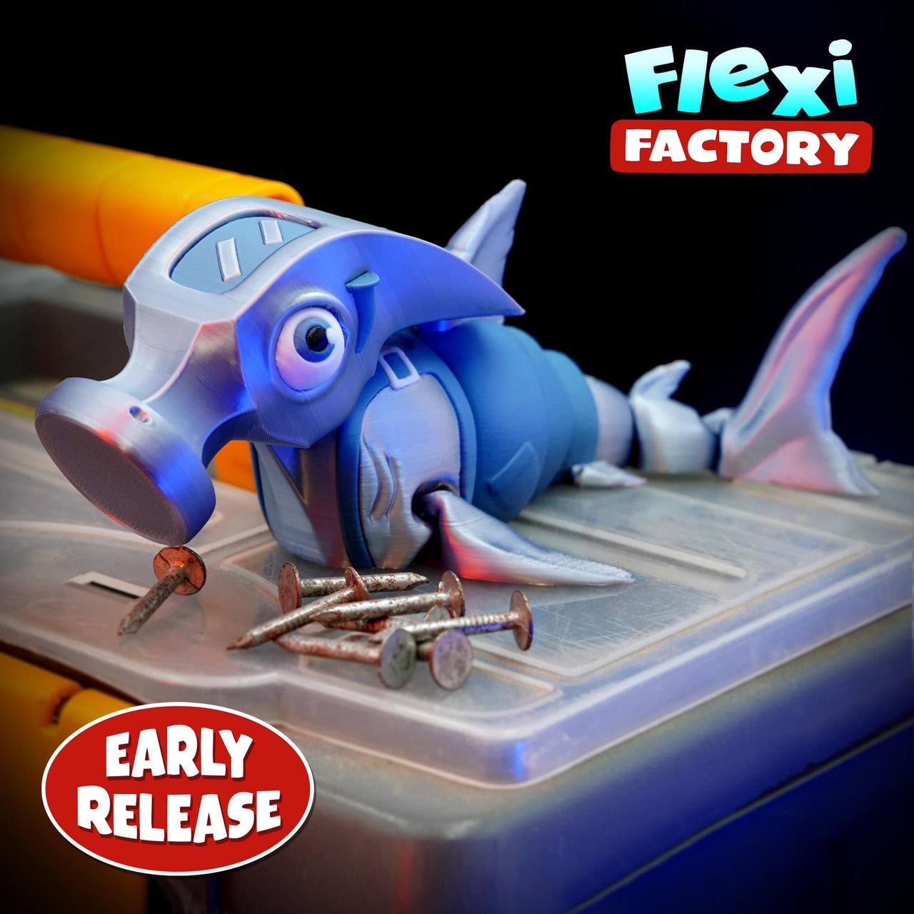 Flexi Factory Hammerhead Shark