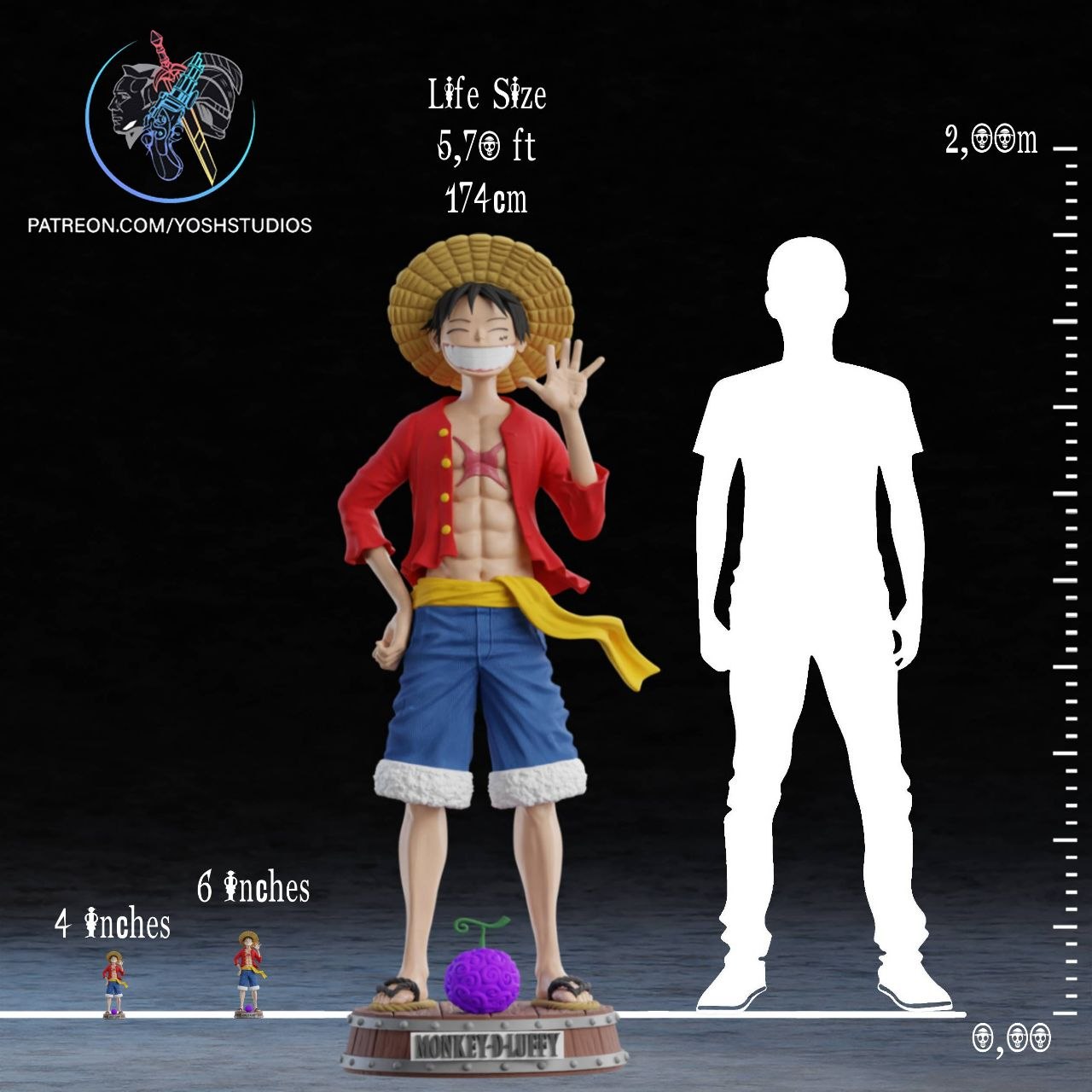 Life Size Luffy