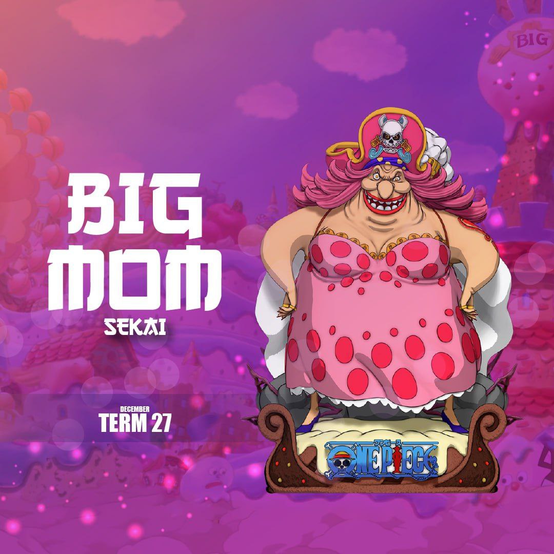 Sekai 3D Models - BigMom Statue 220mm (Non Supported)