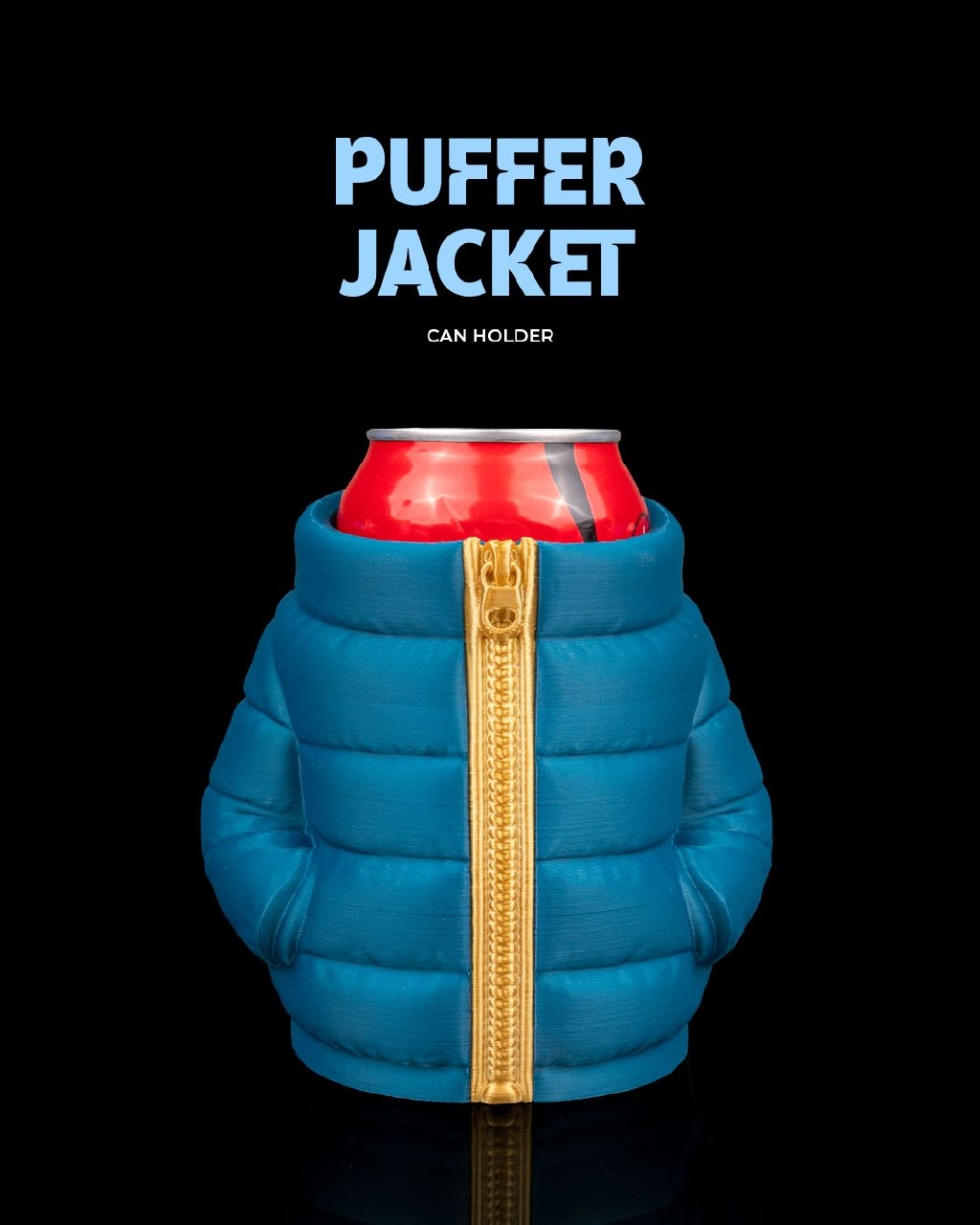 Puffer Jacket Can Holder 88f0262f2d