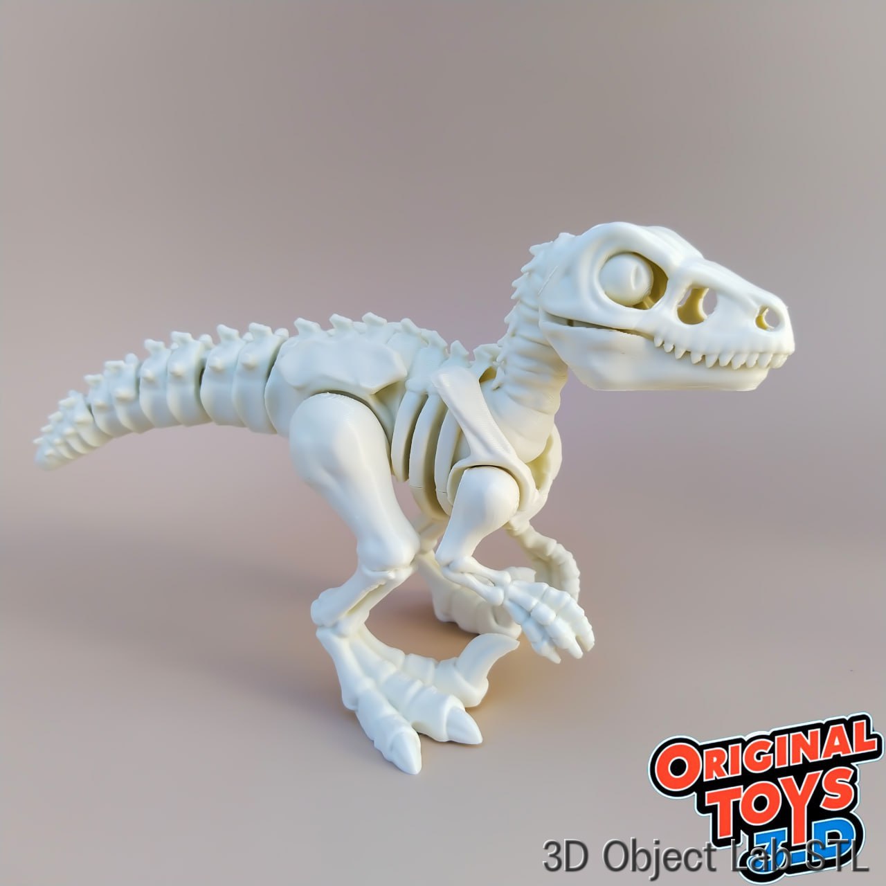 Original Toys 3D Velociraptor Skeleton