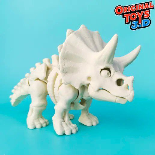Triceratops Skeleton Articulate