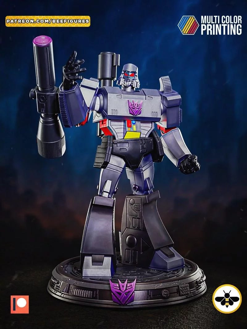 Bee Figures – Megatron – 3D Print Model STL