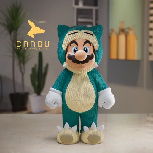 Mario Snorlax Crochet Sin Ams Fan Art Multiparts20260305 1 V3knt3