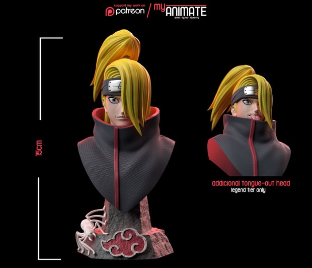 DeidarabustNaruto MyAnimate Hero