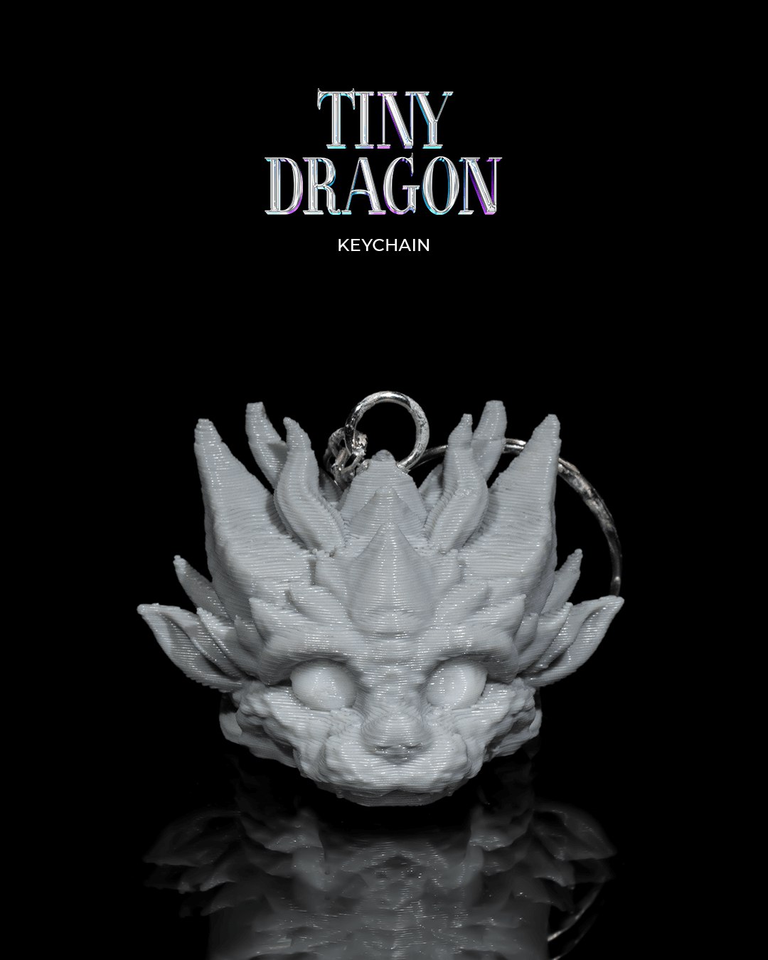 Tiny Dragon Keychain 48e112fe7a