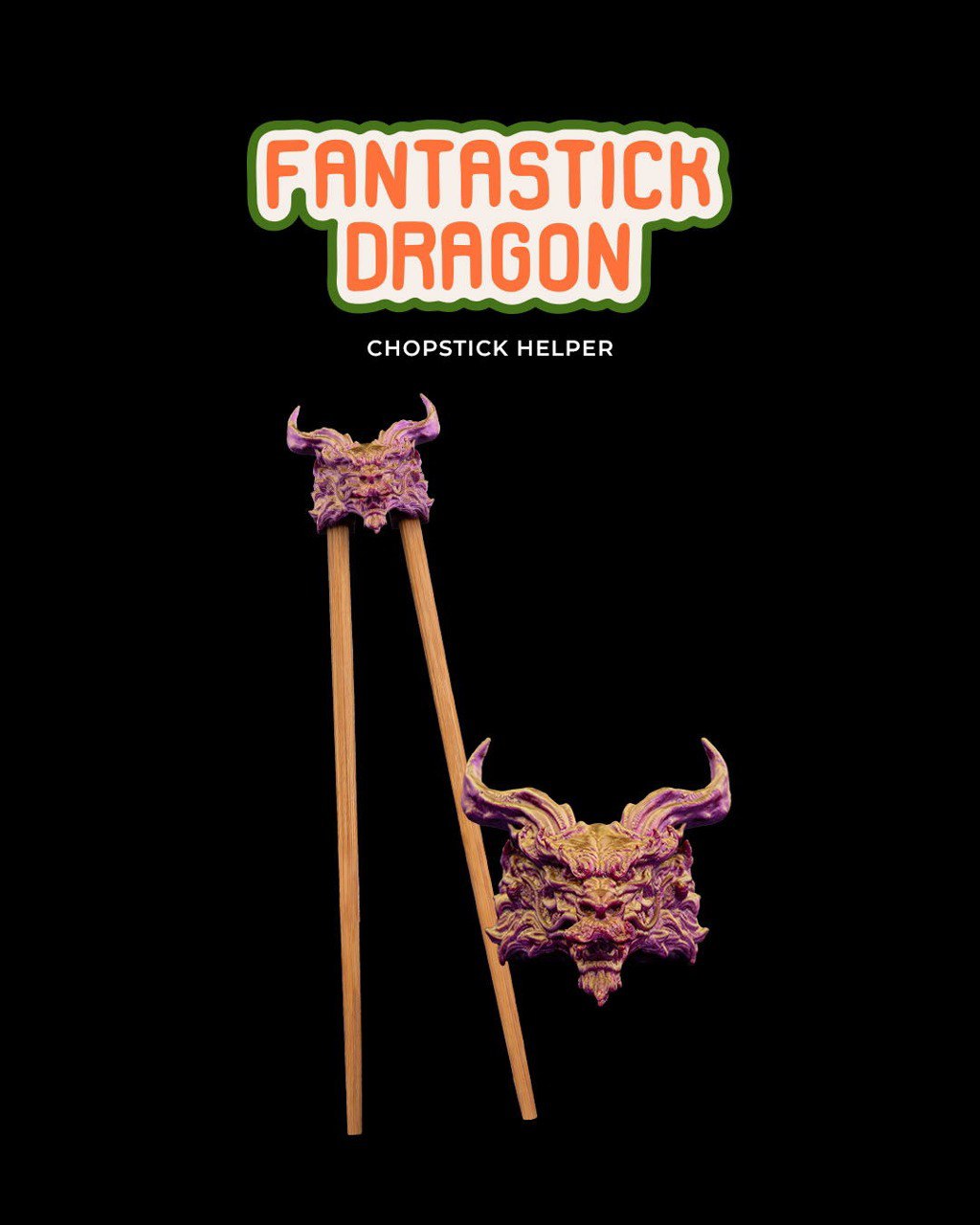 StlFlix- FantaStick Dragon Chopstick Helper