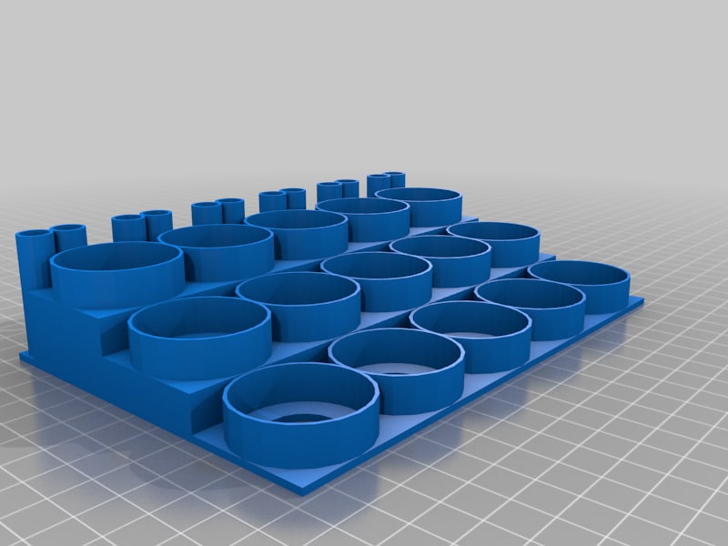 Ergonomic Paint Tray & Brush Holder #1