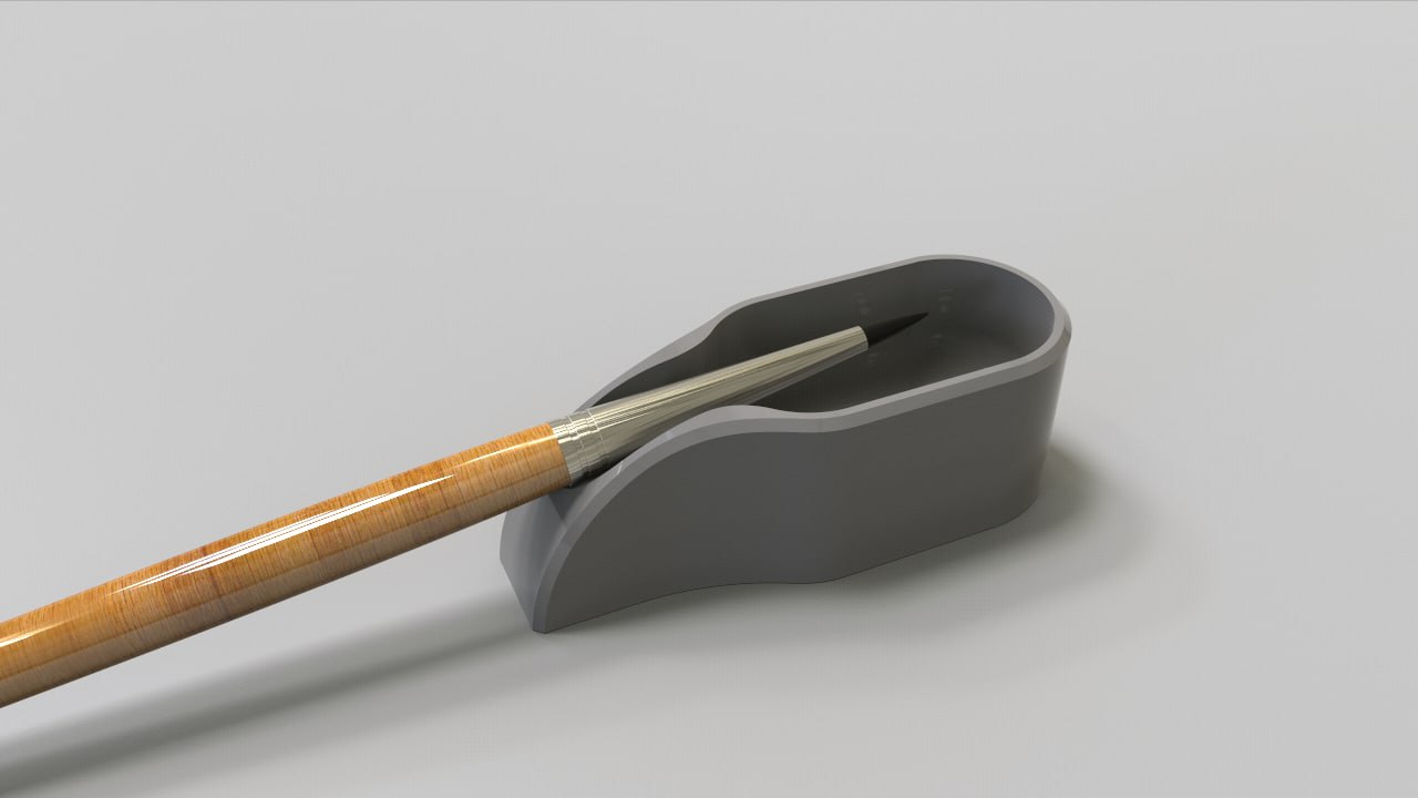 Cubistand Pencil Pen Brush Holder Stand By Sdmc