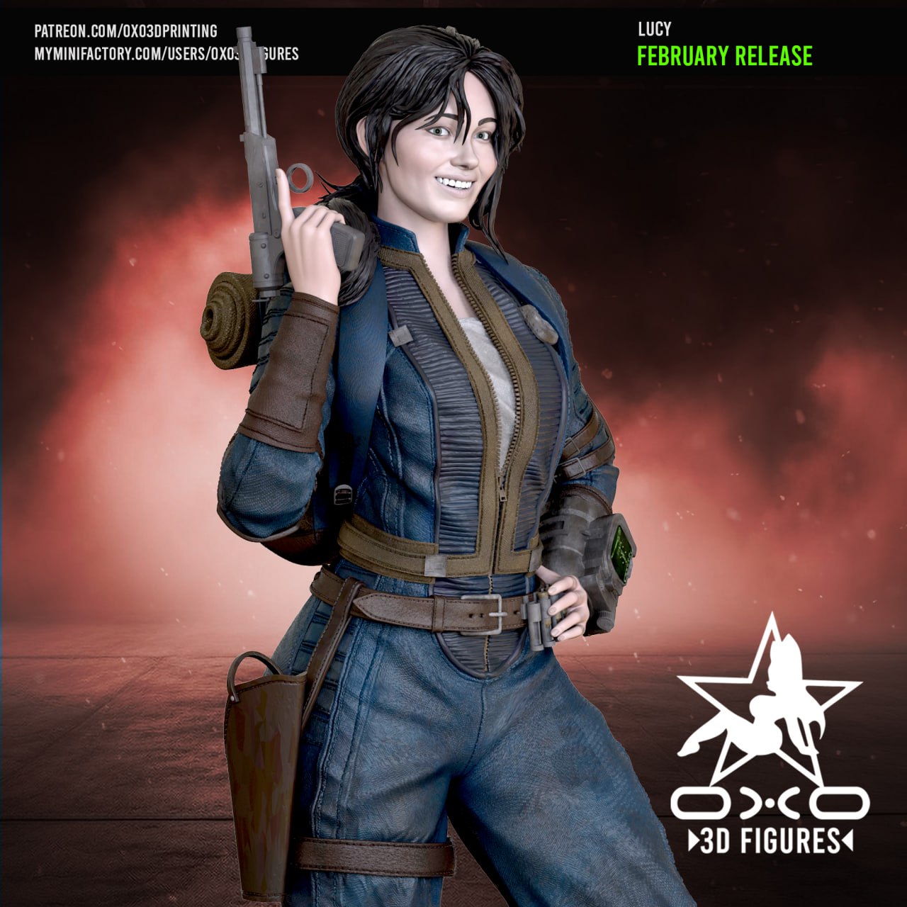 Mystique ( X-Men ) SANIX STL Scale 10