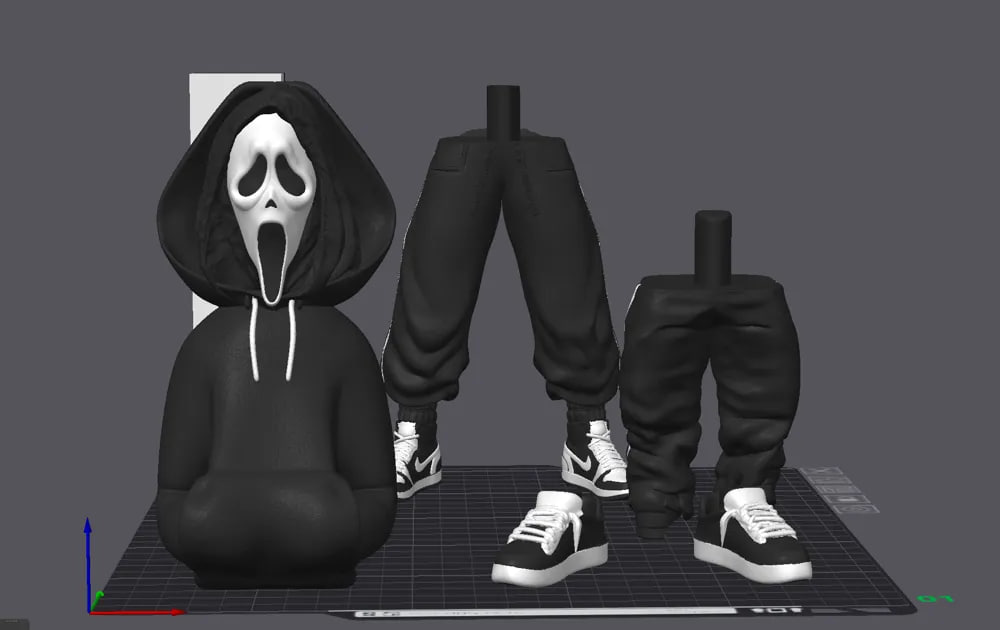 Urban Vibes Ghostface Blackout Slasher Edition
