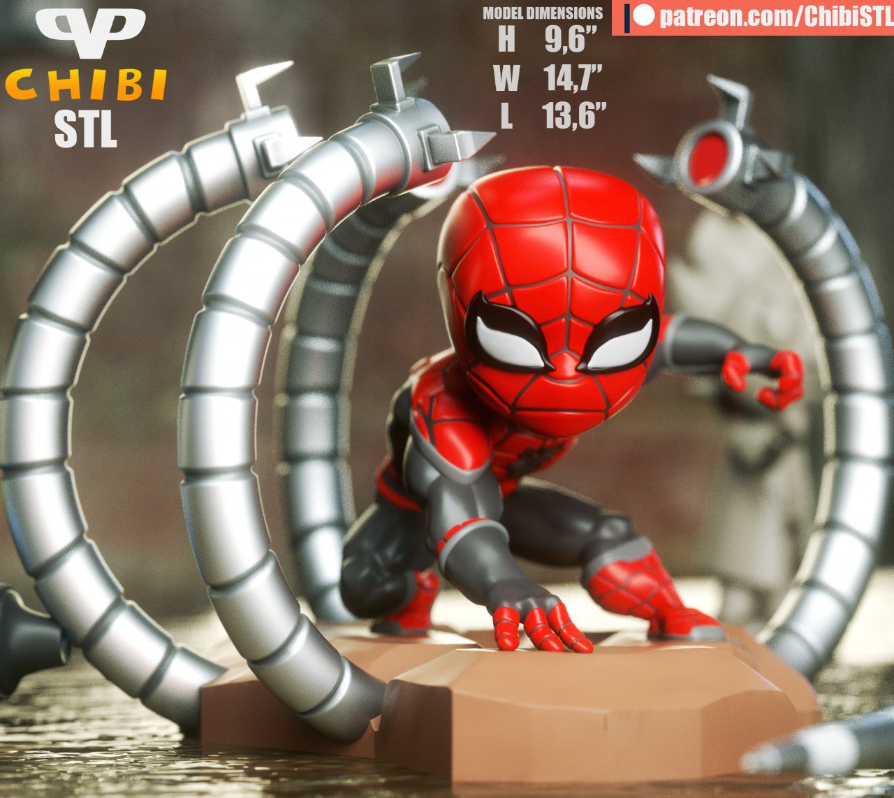 3DXM - Spider-Man NWH Chibi
