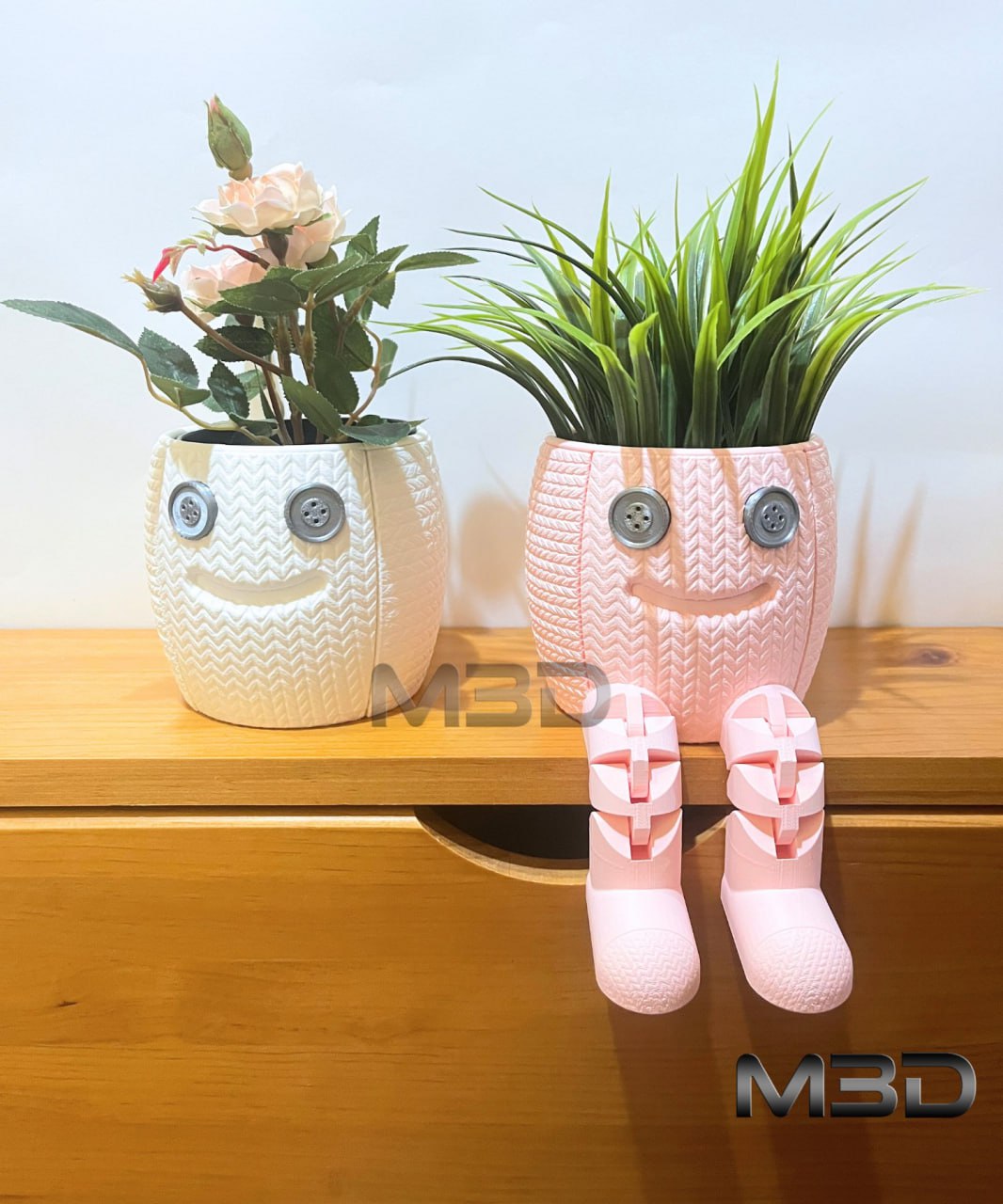 Scraps, Smiling Planter