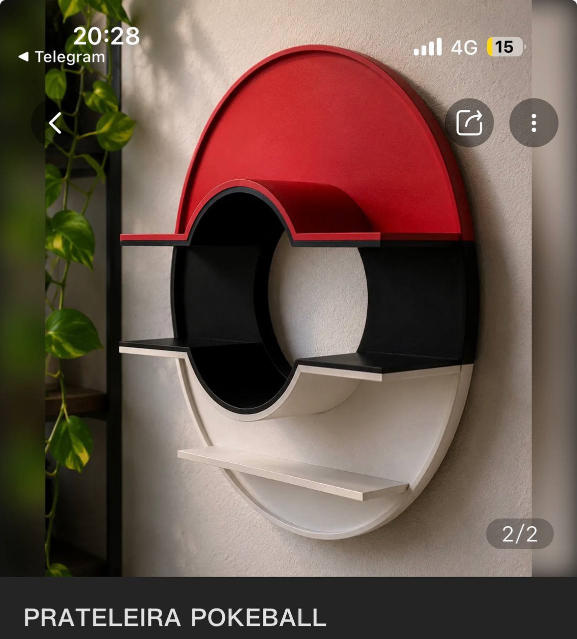 ESTANTERIA POKEBALL COLOR