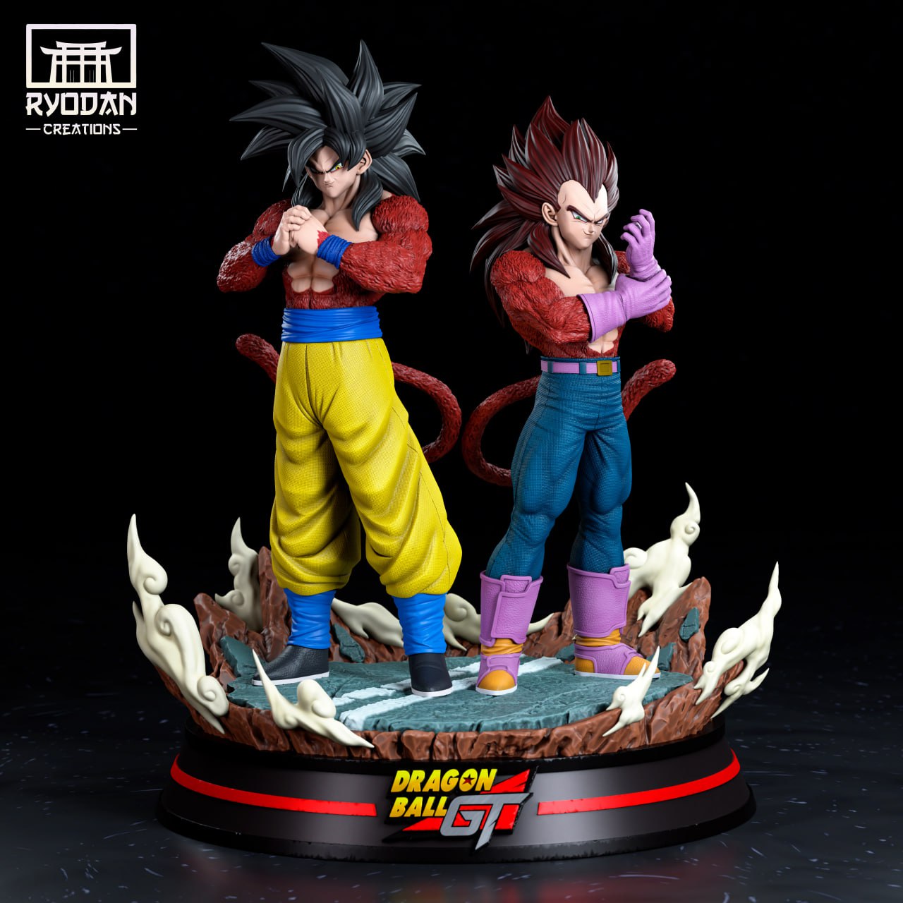 Goku Y Vegeta Ss4 - Ryodan