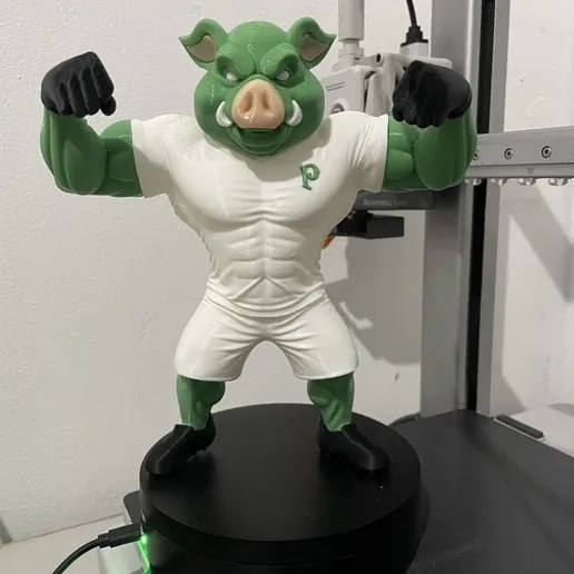 Mascote Palmeiras - Porco Escudo