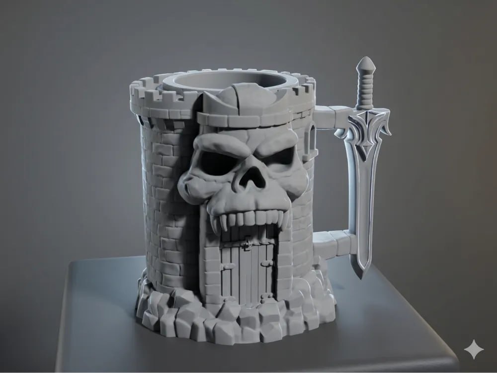 Castle Grayskull Can Holder