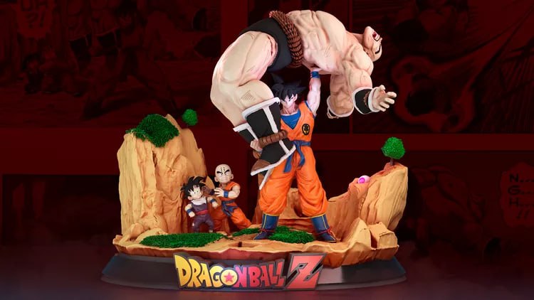 Dragon Ball - Goku VS Nappa Diorama (3Dragon Ball Z)