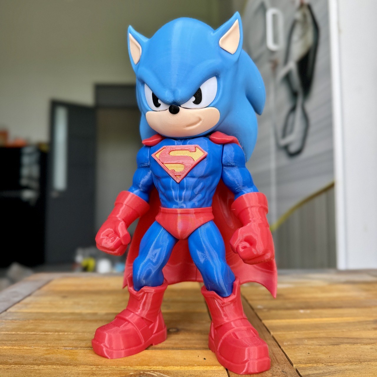 SuperSonic Sonic × Superman