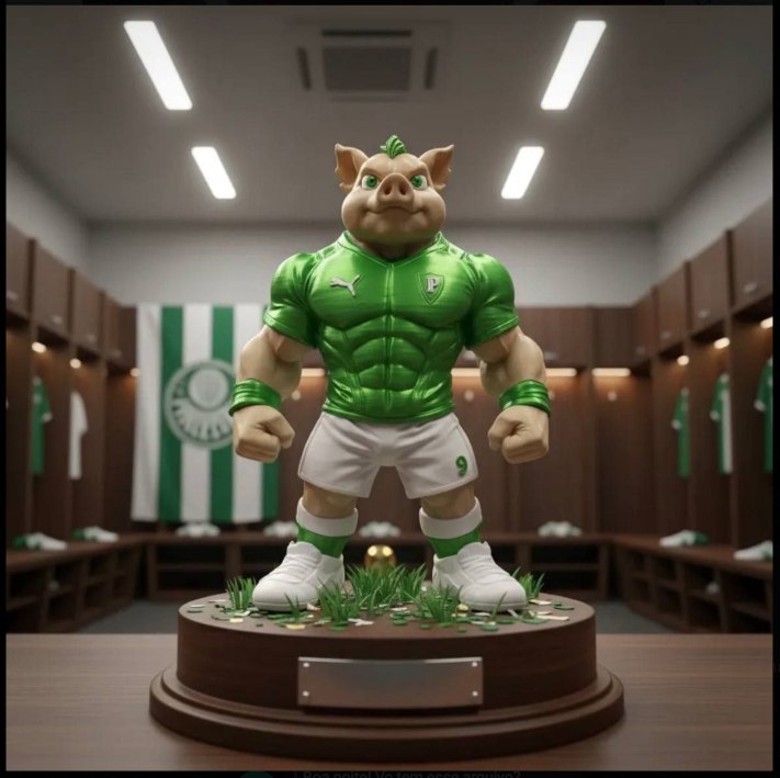 MASCOTE E BASE PALMEIRAS