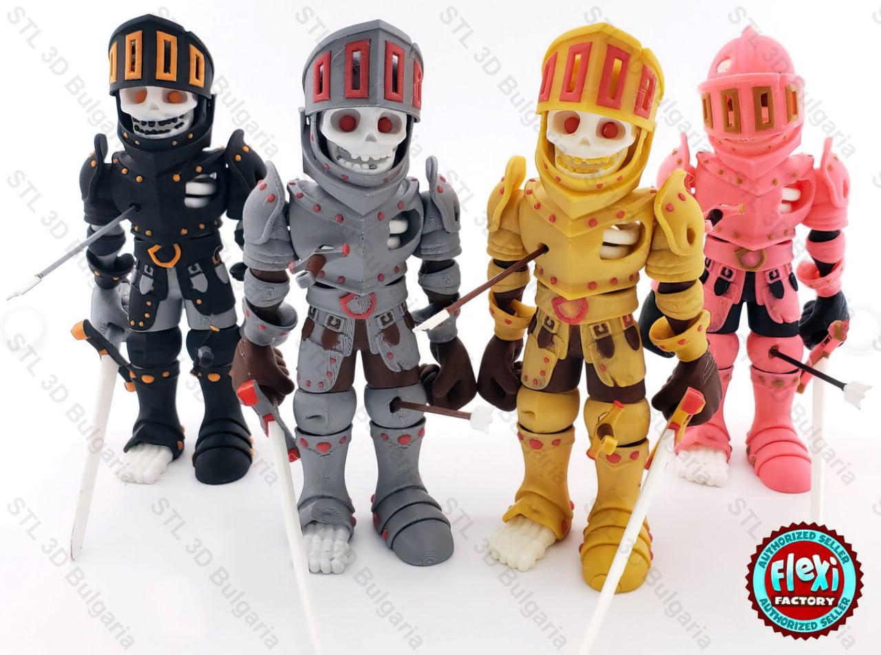 Flexi Factory - Skeleton Knight