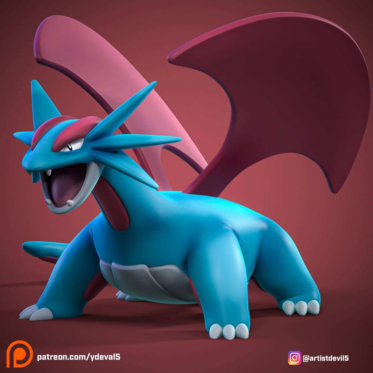 Ydeval - #373 Salamence